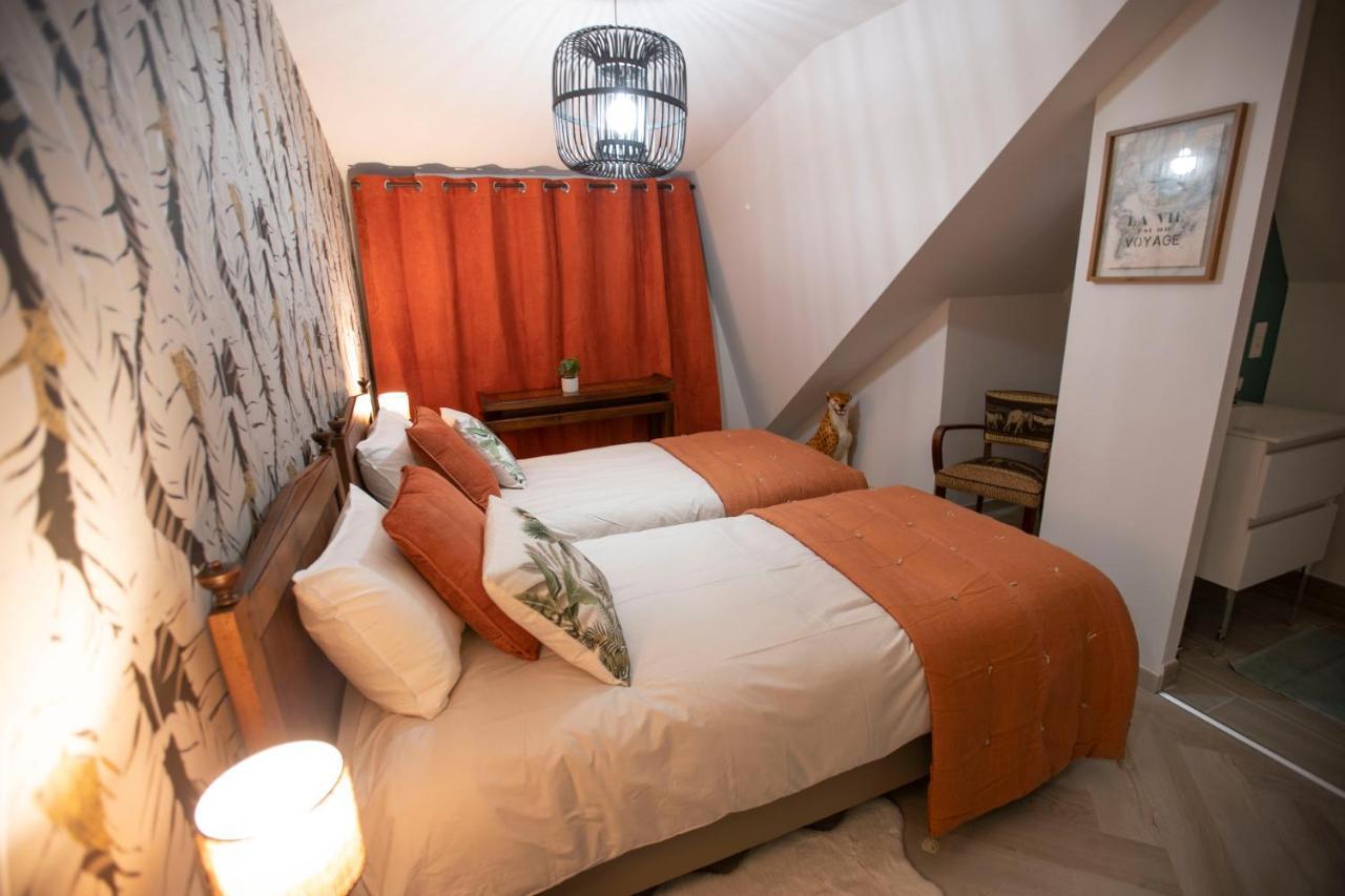Chambre Jungle dans maison d'hote - Rochecorbon Extérieur photo